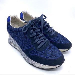 Ash platform lace sneakers